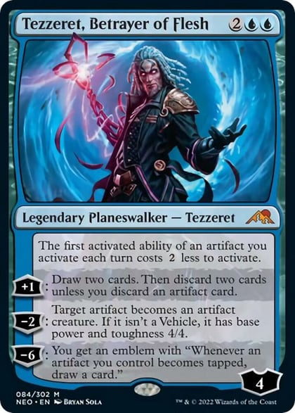 Tezzeret, Betrayer of Flesh, Kamigawa: Neon Dynasty 84