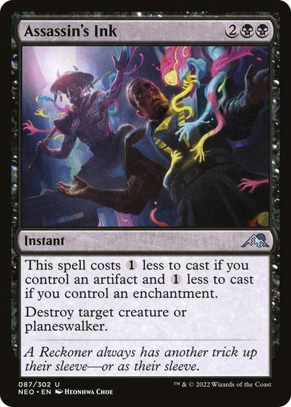 Assassin's Ink, Kamigawa: Neon Dynasty 87