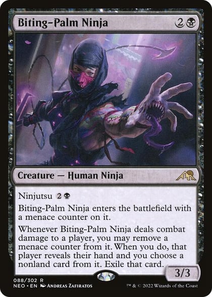 Biting-Palm Ninja, Kamigawa: Neon Dynasty 88