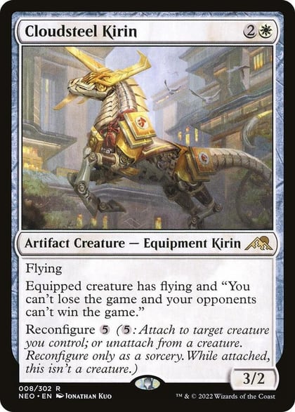 Cloudsteel Kirin, Kamigawa: Neon Dynasty 8