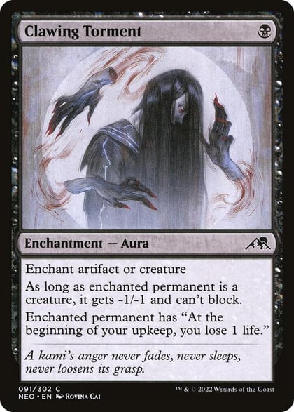 Clawing Torment, Kamigawa: Neon Dynasty 91