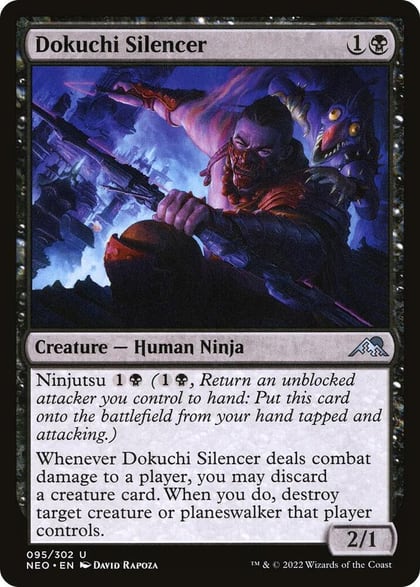 Dokuchi Silencer, Kamigawa: Neon Dynasty 95