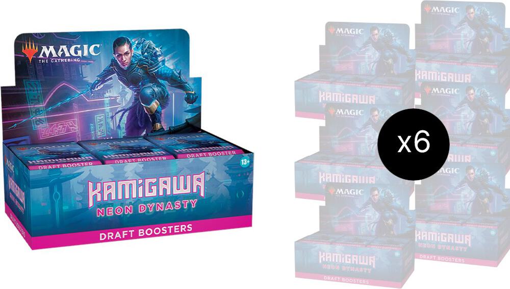 Kamigawa: Neon Dynasty - Draft Booster Box Case, Kamigawa: Neon Dynasty P257558