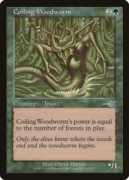Coiling Woodworm, Nemesis 103
