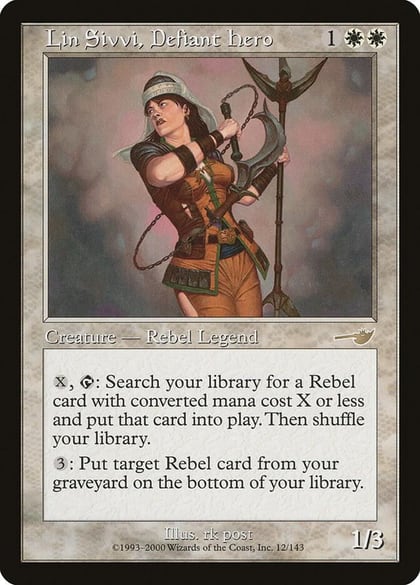 Lin Sivvi, Defiant Hero, Nemesis 12