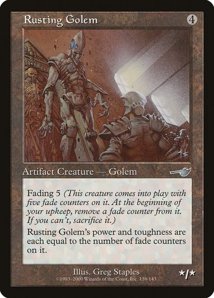 Rusting Golem, Nemesis 138