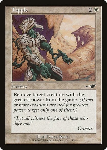 Topple, Nemesis 24