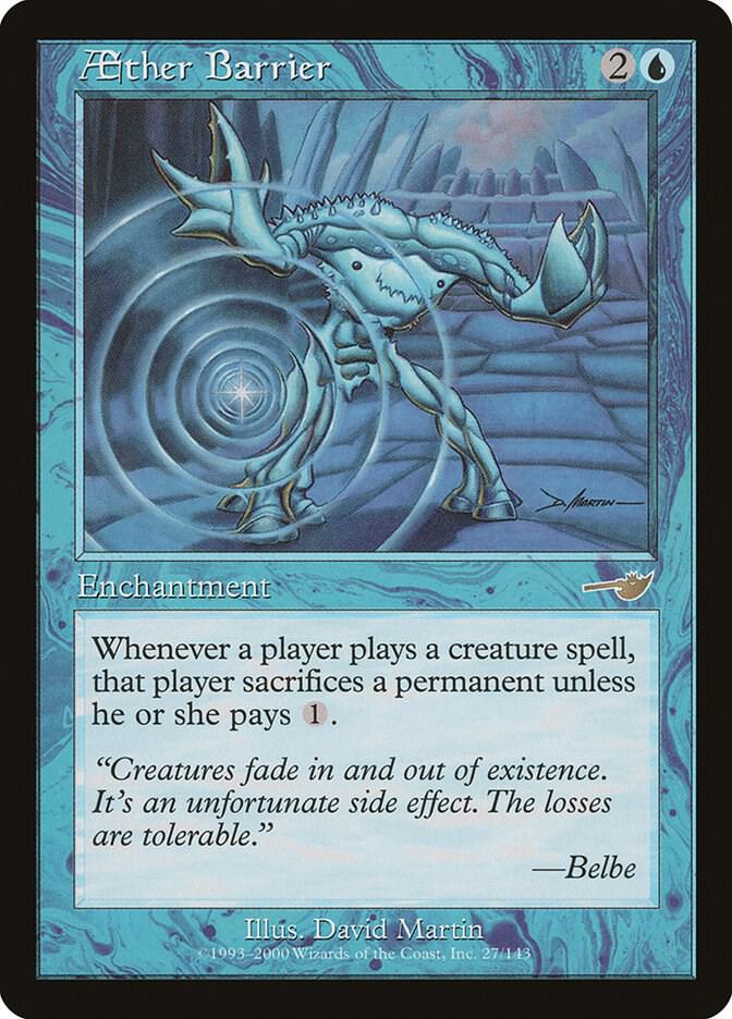Aether Barrier, Nemesis 27