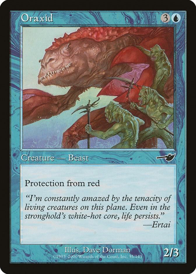 Oraxid, Nemesis 35