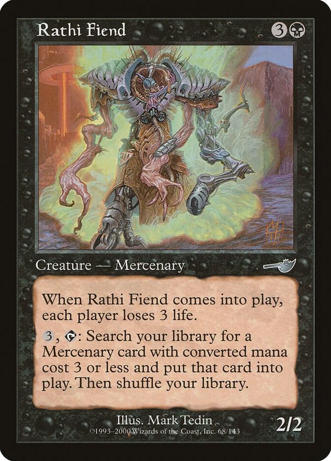 Rathi Fiend, Nemesis 68
