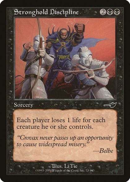 Stronghold Discipline, Nemesis 73