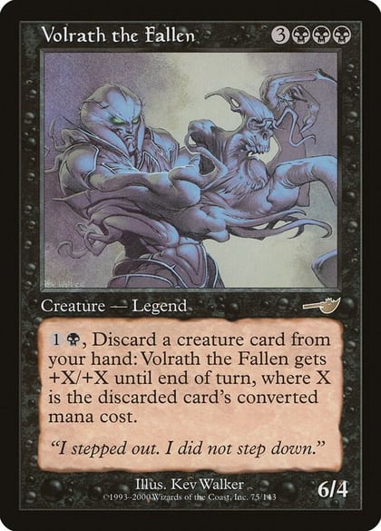 Volrath the Fallen, Nemesis 75