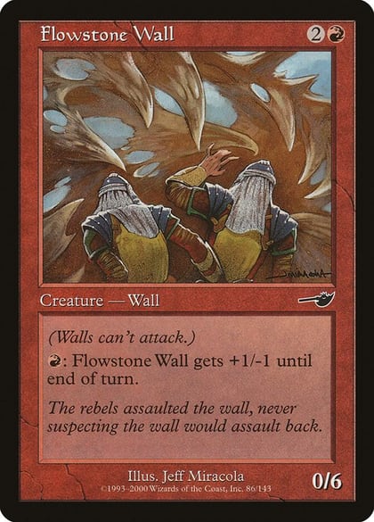 Flowstone Wall, Nemesis 80