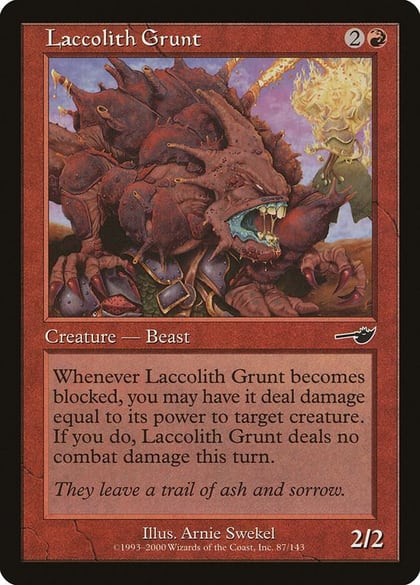 Laccolith Grunt, Nemesis 87