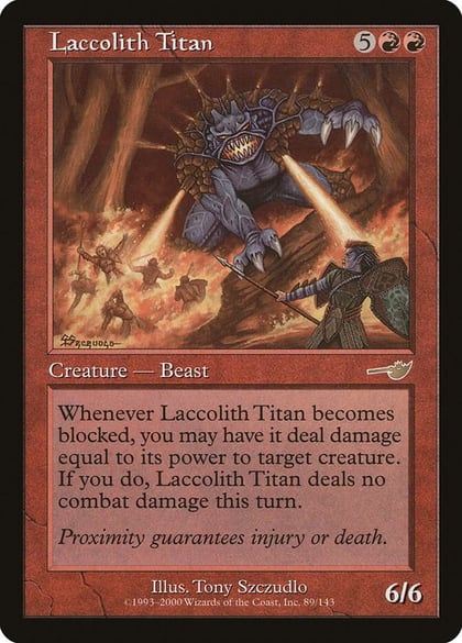 Laccolith Titan, Nemesis 89
