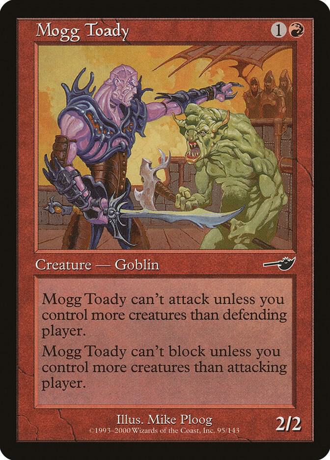 Mogg Toady, Nemesis 95