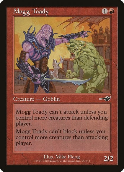 Mogg Toady, Nemesis 95