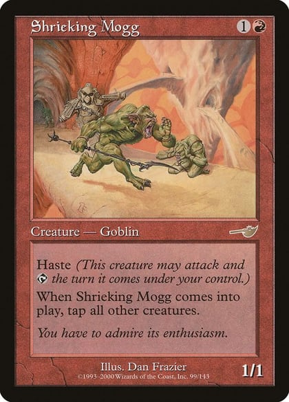 Shrieking Mogg, Nemesis 99
