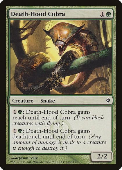 Death-Hood Cobra, New Phyrexia 108