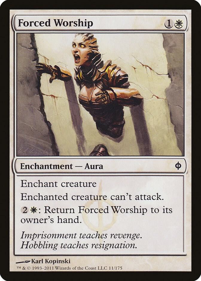 Forced Worship, New Phyrexia 11
