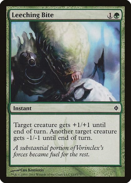 Leeching Bite, New Phyrexia 113