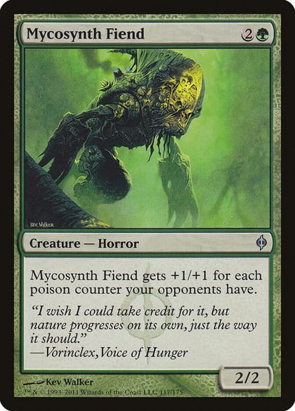 Mycosynth Fiend, New Phyrexia 117