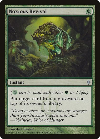 Noxious Revival, New Phyrexia 118