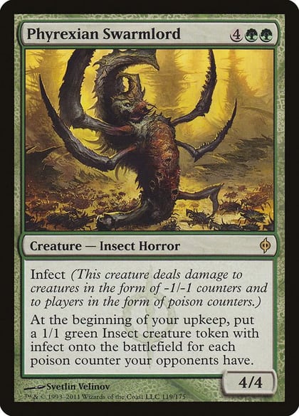 Phyrexian Swarmlord, New Phyrexia 119
