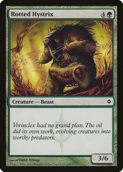 Rotted Hystrix, New Phyrexia 120