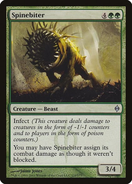 Spinebiter, New Phyrexia 121