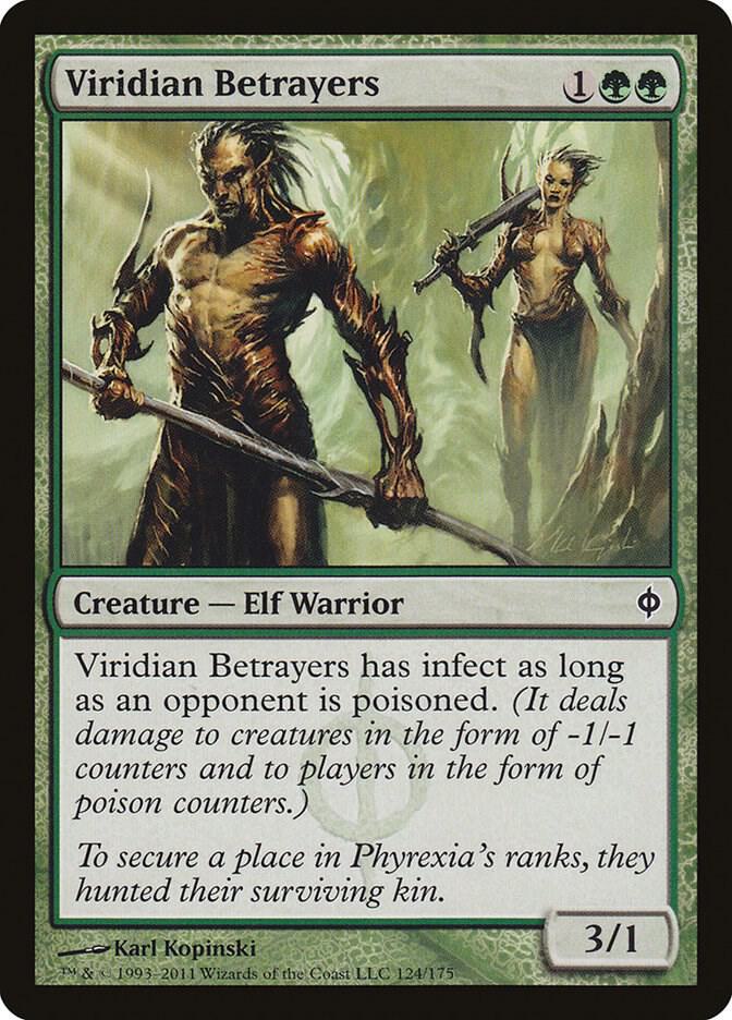 Viridian Betrayers, New Phyrexia 124