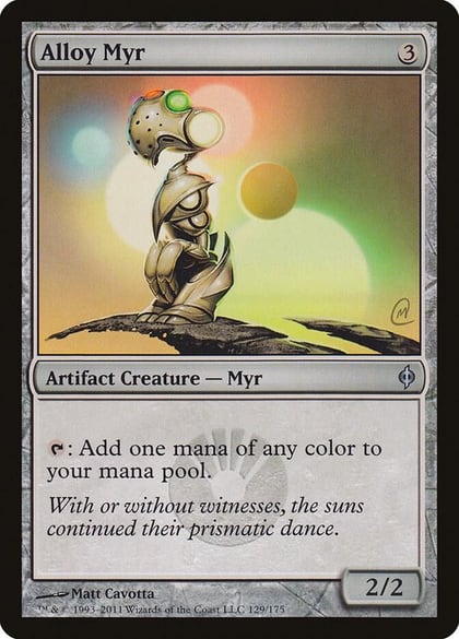 Alloy Myr, New Phyrexia 129