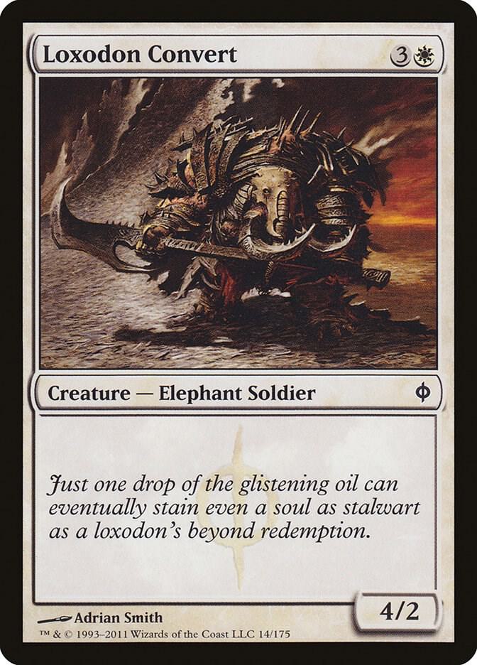 Loxodon Convert, New Phyrexia 14