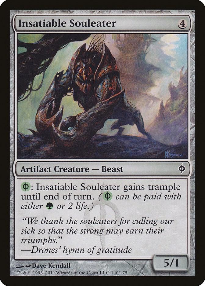 Insatiable Souleater, New Phyrexia 140