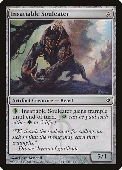 Insatiable Souleater, New Phyrexia 140