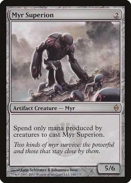 Myr Superion, New Phyrexia 146