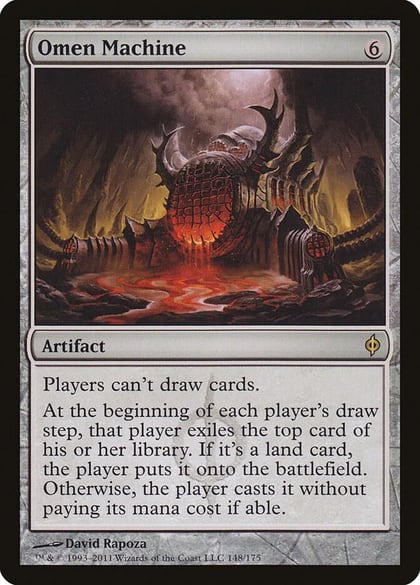 Omen Machine, New Phyrexia 148