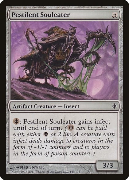 Pestilent Souleater, New Phyrexia 149