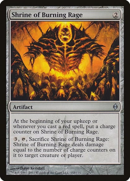 Shrine of Burning Rage, New Phyrexia 153