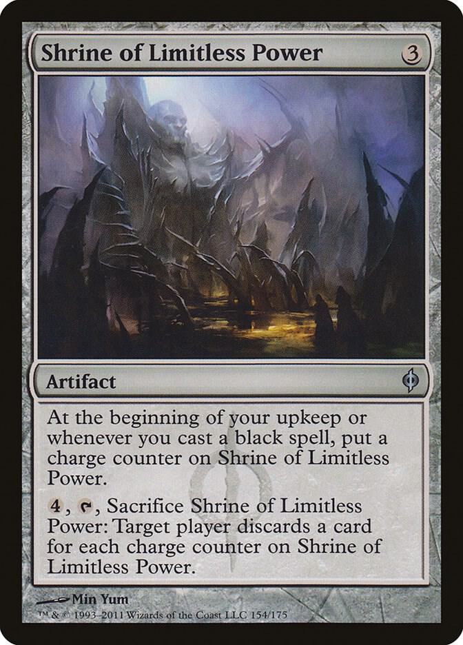 Shrine of Limitless Power, New Phyrexia 154