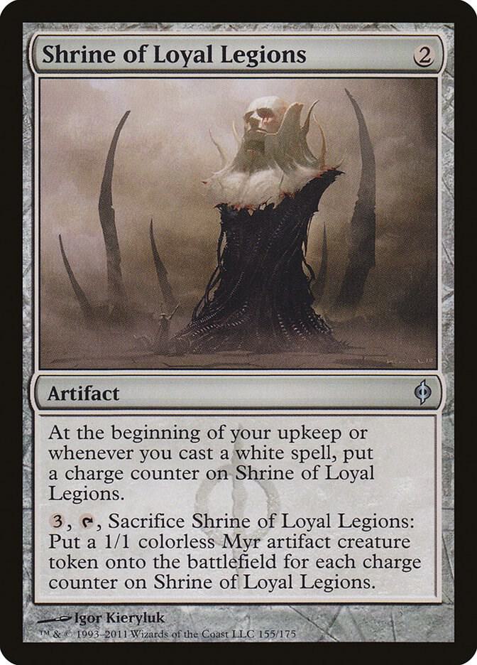 Shrine of Loyal Legions, New Phyrexia 155