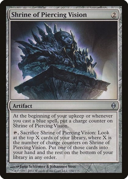Shrine of Piercing Vision, New Phyrexia 156