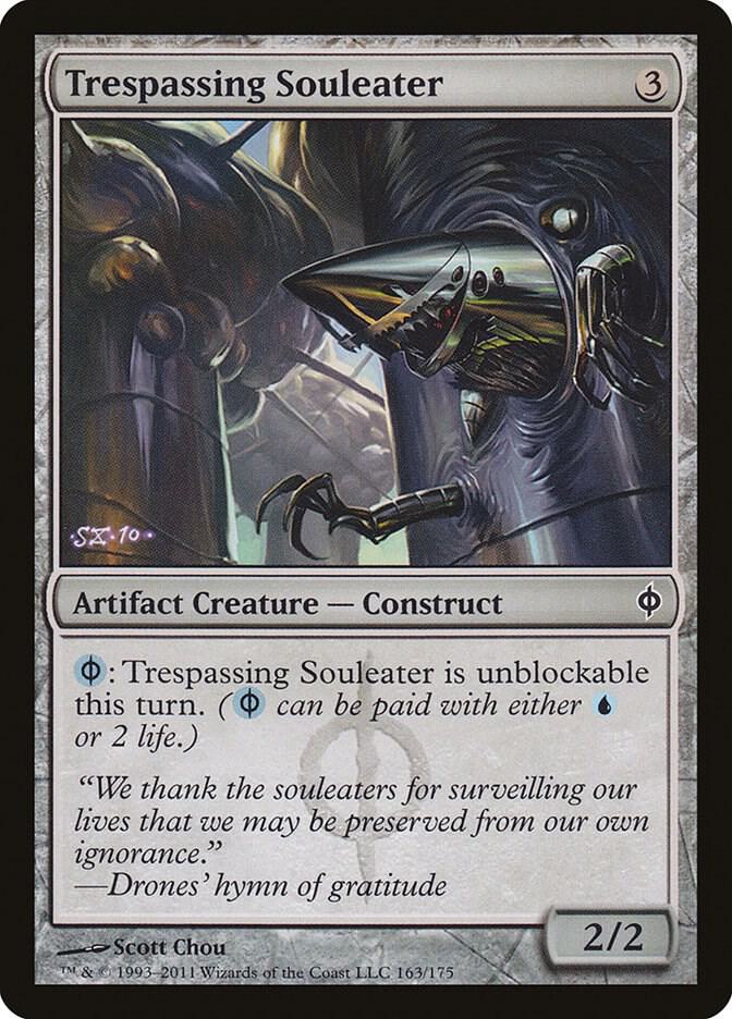 Trespassing Souleater, New Phyrexia 163