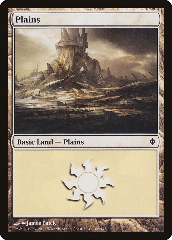 Plains (166), New Phyrexia 166