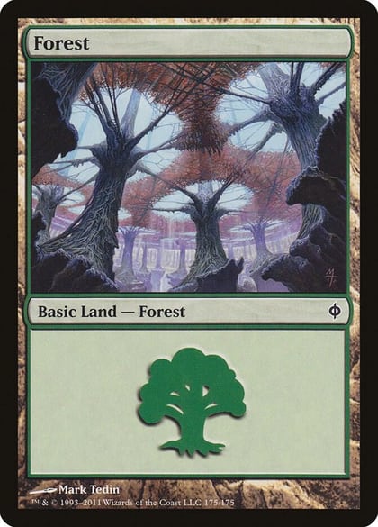 Forest (175), New Phyrexia 175