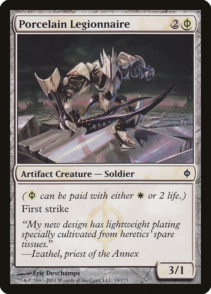 Porcelain Legionnaire, New Phyrexia 19