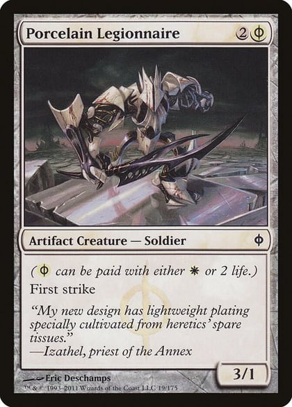 Porcelain Legionnaire, New Phyrexia 19