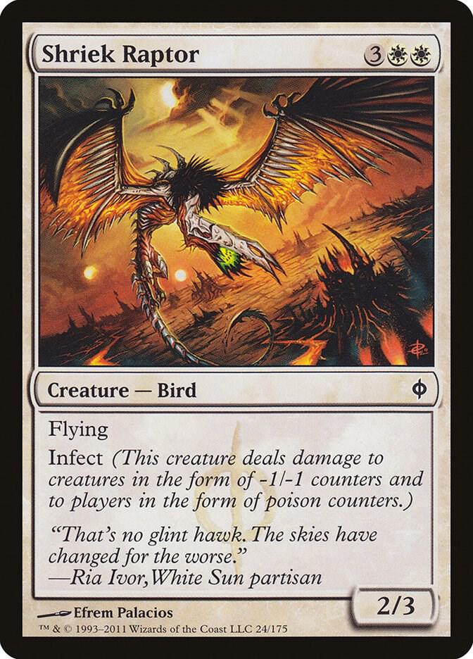 Shriek Raptor, New Phyrexia 24