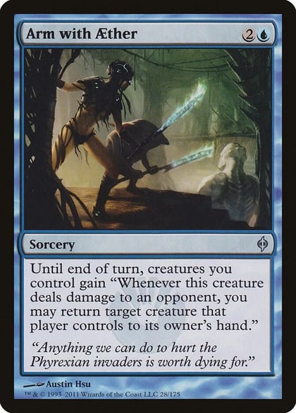 Arm with Aether, New Phyrexia 28