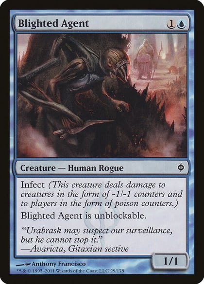 Blighted Agent, New Phyrexia 29